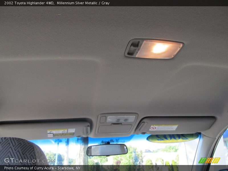 Millennium Silver Metallic / Gray 2002 Toyota Highlander 4WD