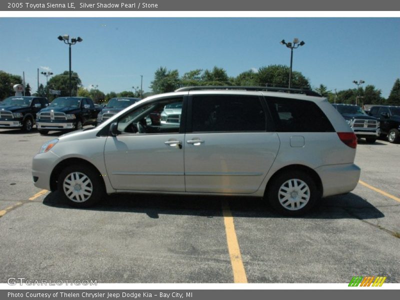 Silver Shadow Pearl / Stone 2005 Toyota Sienna LE