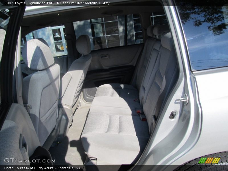 Millennium Silver Metallic / Gray 2002 Toyota Highlander 4WD