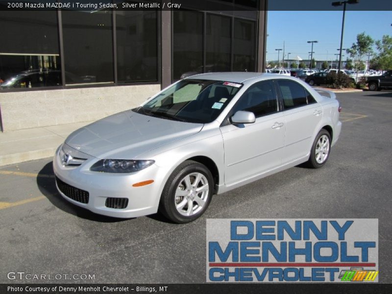 Silver Metallic / Gray 2008 Mazda MAZDA6 i Touring Sedan
