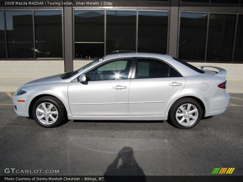 Silver Metallic / Gray 2008 Mazda MAZDA6 i Touring Sedan