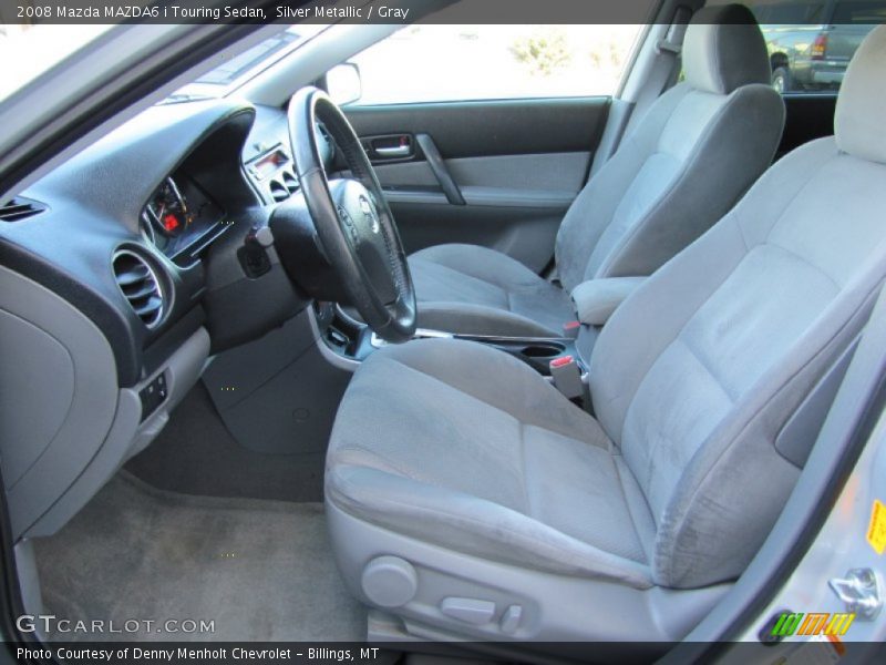 Silver Metallic / Gray 2008 Mazda MAZDA6 i Touring Sedan
