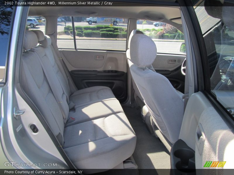 Millennium Silver Metallic / Gray 2002 Toyota Highlander 4WD