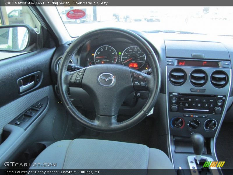 Silver Metallic / Gray 2008 Mazda MAZDA6 i Touring Sedan