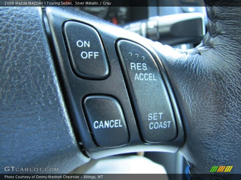 Silver Metallic / Gray 2008 Mazda MAZDA6 i Touring Sedan