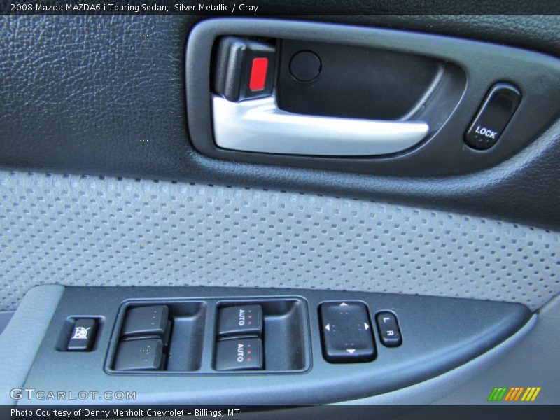 Silver Metallic / Gray 2008 Mazda MAZDA6 i Touring Sedan