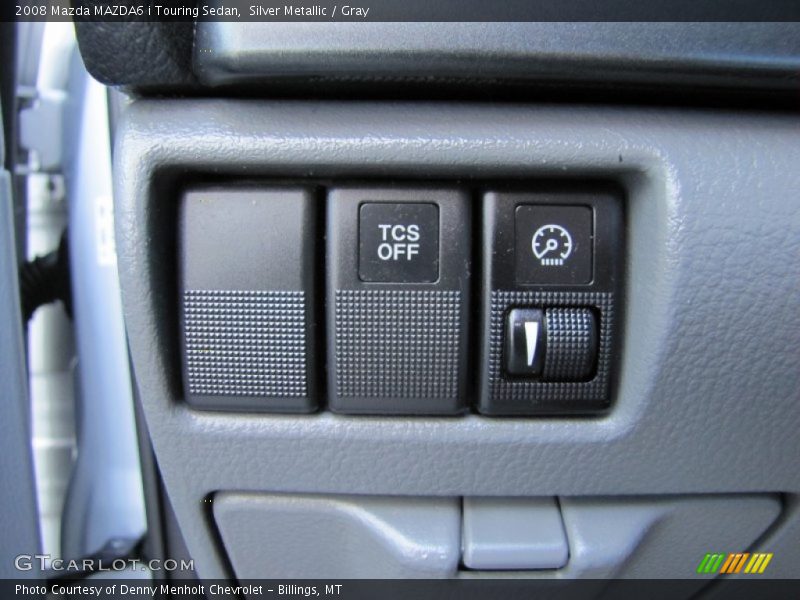 Silver Metallic / Gray 2008 Mazda MAZDA6 i Touring Sedan