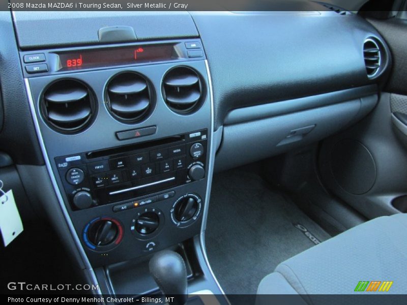 Silver Metallic / Gray 2008 Mazda MAZDA6 i Touring Sedan