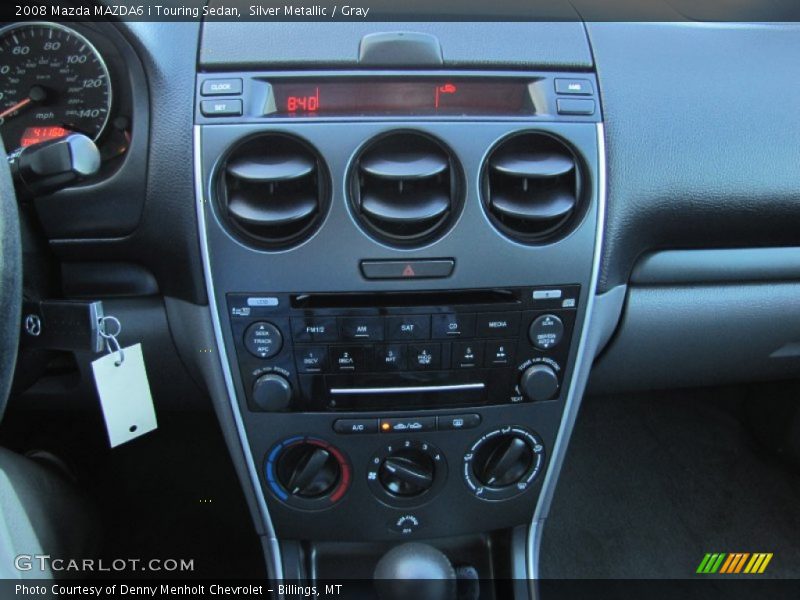 Silver Metallic / Gray 2008 Mazda MAZDA6 i Touring Sedan