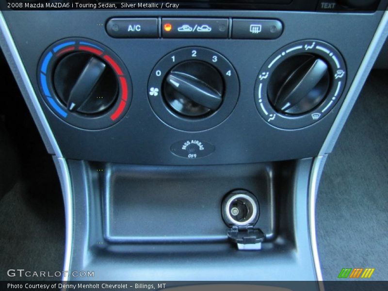 Silver Metallic / Gray 2008 Mazda MAZDA6 i Touring Sedan