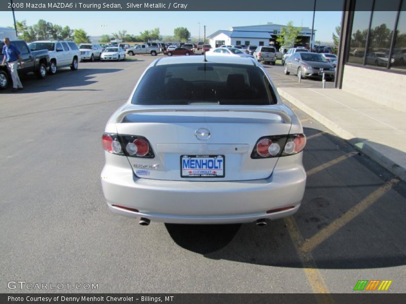 Silver Metallic / Gray 2008 Mazda MAZDA6 i Touring Sedan