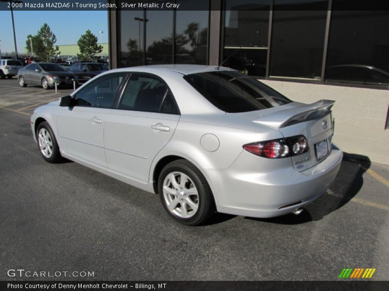 Silver Metallic / Gray 2008 Mazda MAZDA6 i Touring Sedan