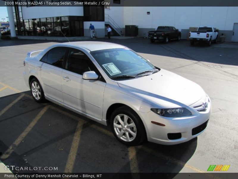 Silver Metallic / Gray 2008 Mazda MAZDA6 i Touring Sedan