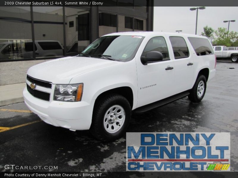 Summit White / Ebony 2009 Chevrolet Suburban LS 4x4