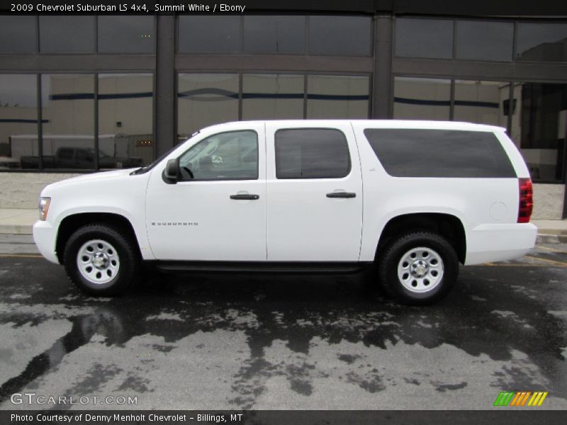  2009 Suburban LS 4x4 Summit White