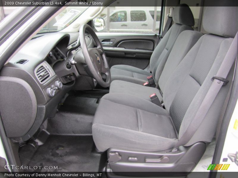 2009 Suburban LS 4x4 Ebony Interior