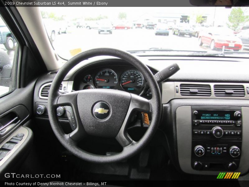 Summit White / Ebony 2009 Chevrolet Suburban LS 4x4