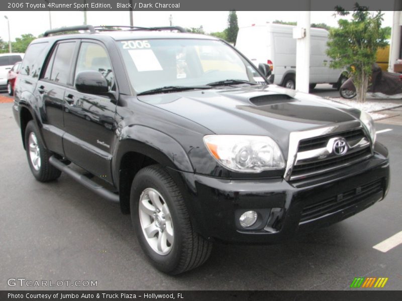 Black / Dark Charcoal 2006 Toyota 4Runner Sport Edition