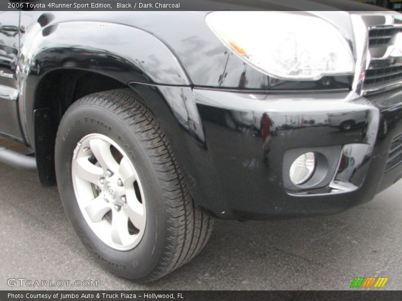 Black / Dark Charcoal 2006 Toyota 4Runner Sport Edition
