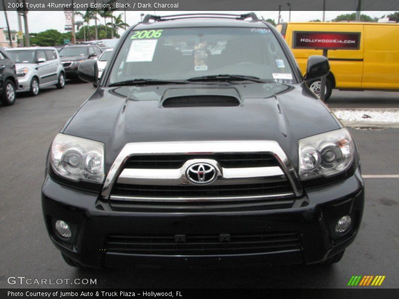 Black / Dark Charcoal 2006 Toyota 4Runner Sport Edition