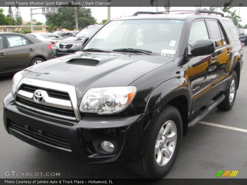 Black / Dark Charcoal 2006 Toyota 4Runner Sport Edition