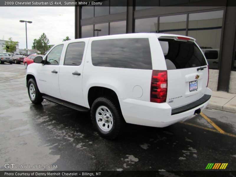 Summit White / Ebony 2009 Chevrolet Suburban LS 4x4