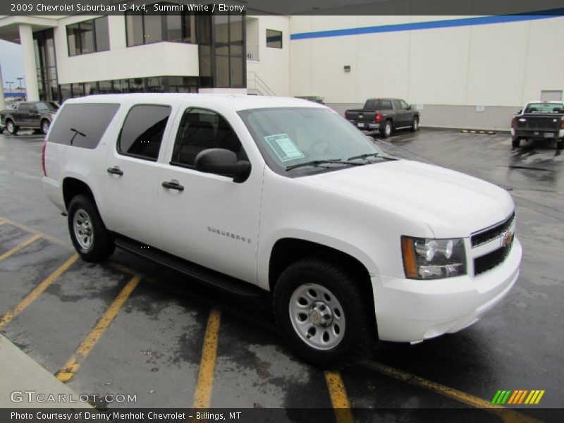 Front 3/4 View of 2009 Suburban LS 4x4