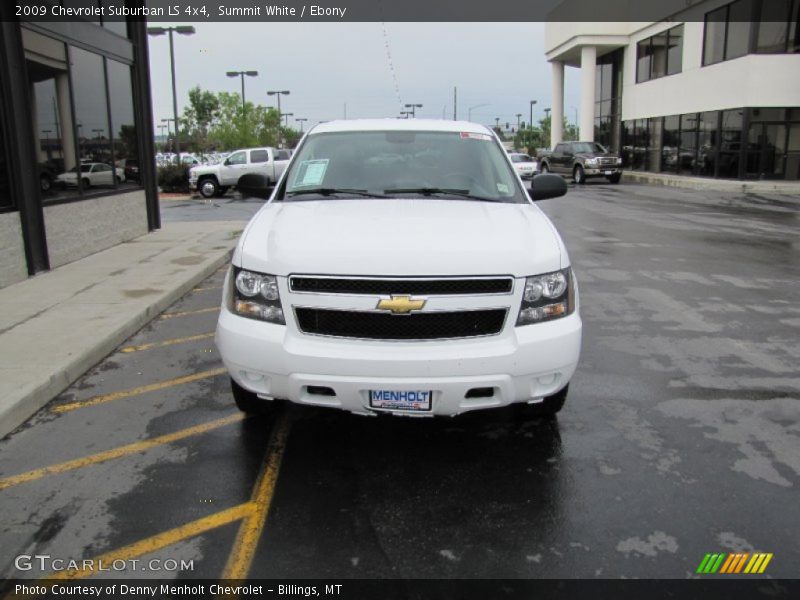 Summit White / Ebony 2009 Chevrolet Suburban LS 4x4