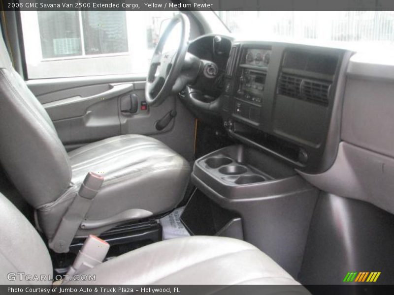Yellow / Medium Pewter 2006 GMC Savana Van 2500 Extended Cargo