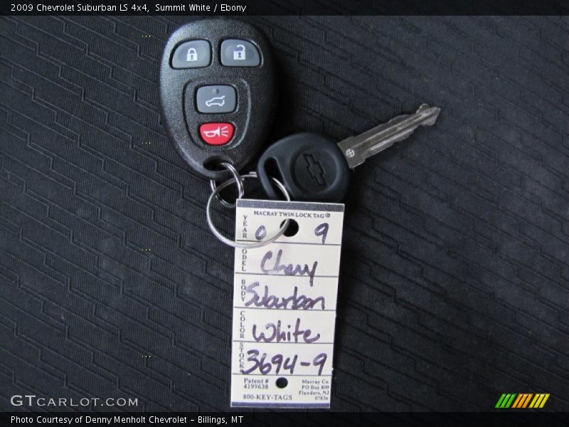 Summit White / Ebony 2009 Chevrolet Suburban LS 4x4