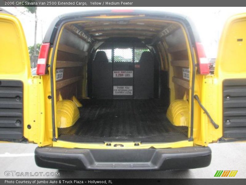 Yellow / Medium Pewter 2006 GMC Savana Van 2500 Extended Cargo