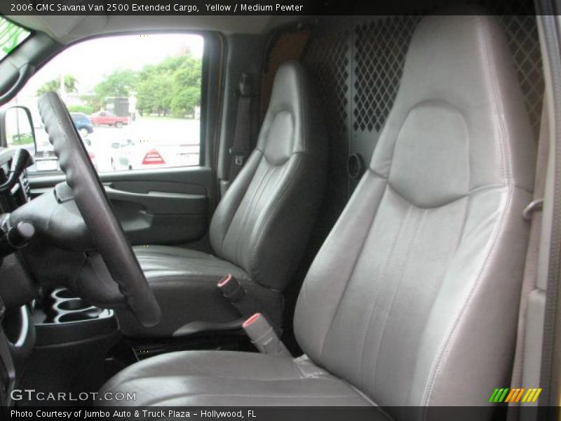 Yellow / Medium Pewter 2006 GMC Savana Van 2500 Extended Cargo