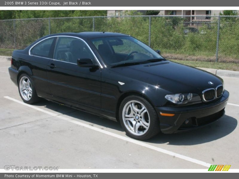 Jet Black / Black 2005 BMW 3 Series 330i Coupe