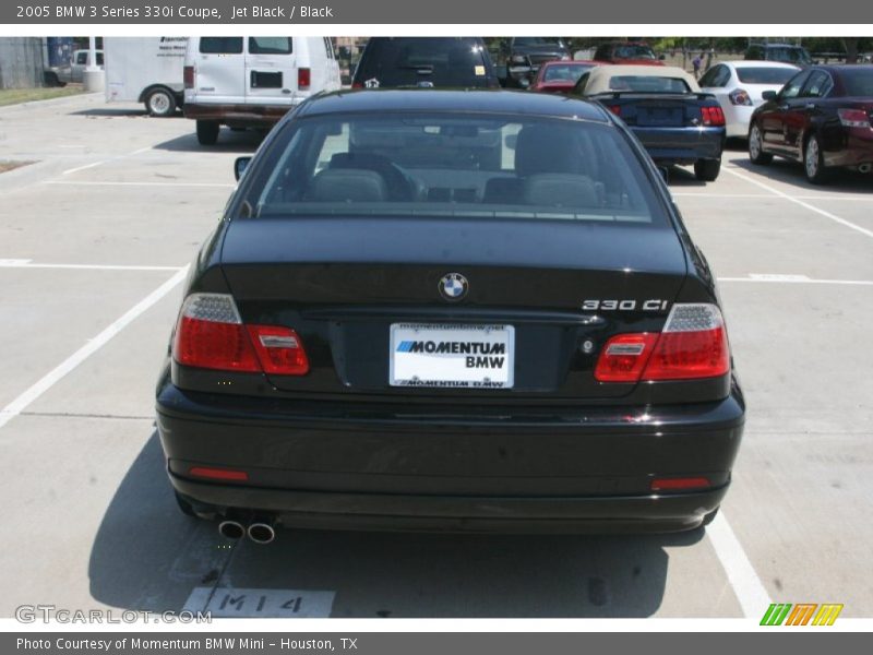 Jet Black / Black 2005 BMW 3 Series 330i Coupe