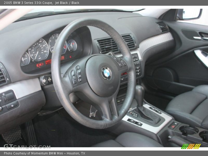 Jet Black / Black 2005 BMW 3 Series 330i Coupe