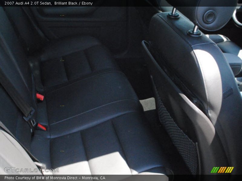 Brilliant Black / Ebony 2007 Audi A4 2.0T Sedan