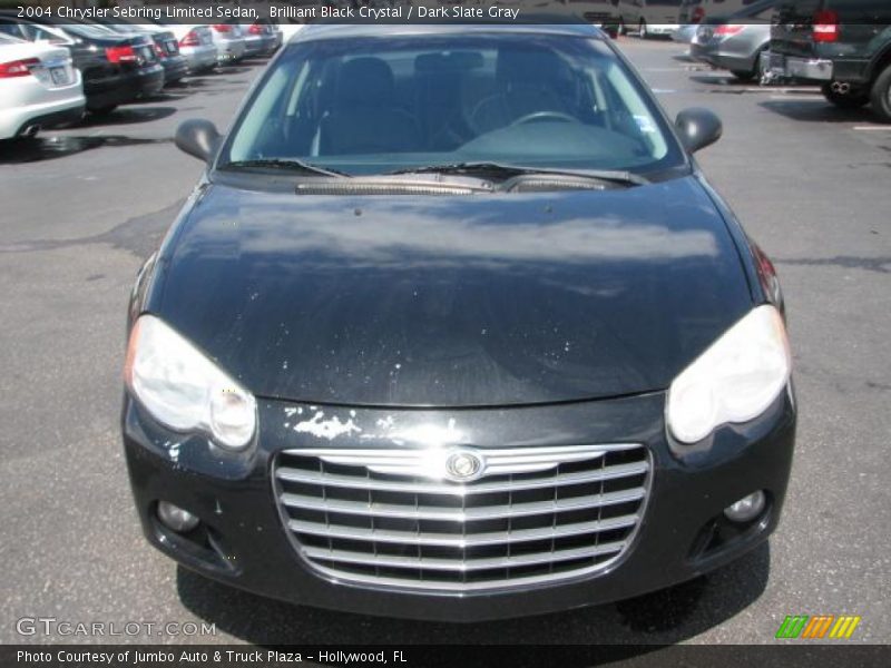 Brilliant Black Crystal / Dark Slate Gray 2004 Chrysler Sebring Limited Sedan