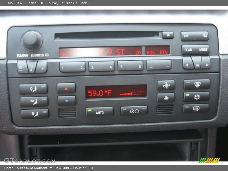 Controls of 2005 3 Series 330i Coupe