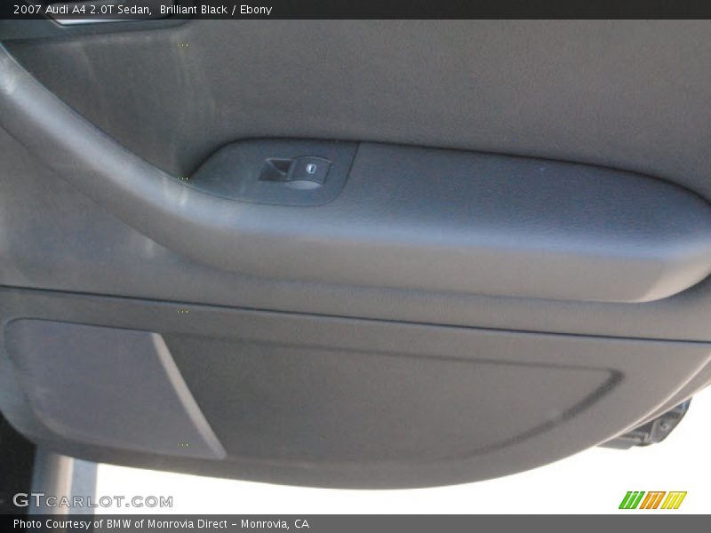 Brilliant Black / Ebony 2007 Audi A4 2.0T Sedan
