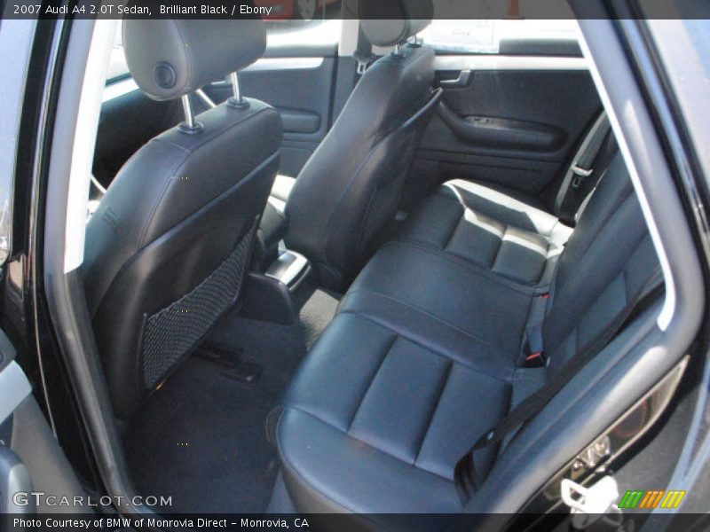 Brilliant Black / Ebony 2007 Audi A4 2.0T Sedan