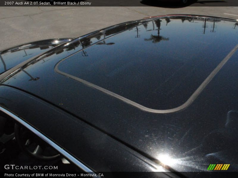 Brilliant Black / Ebony 2007 Audi A4 2.0T Sedan