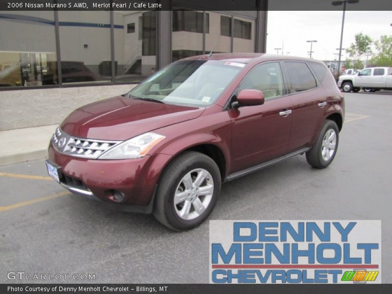 Merlot Pearl / Cafe Latte 2006 Nissan Murano S AWD