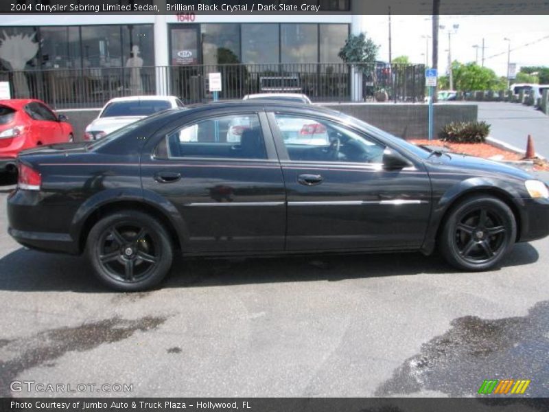 Brilliant Black Crystal / Dark Slate Gray 2004 Chrysler Sebring Limited Sedan