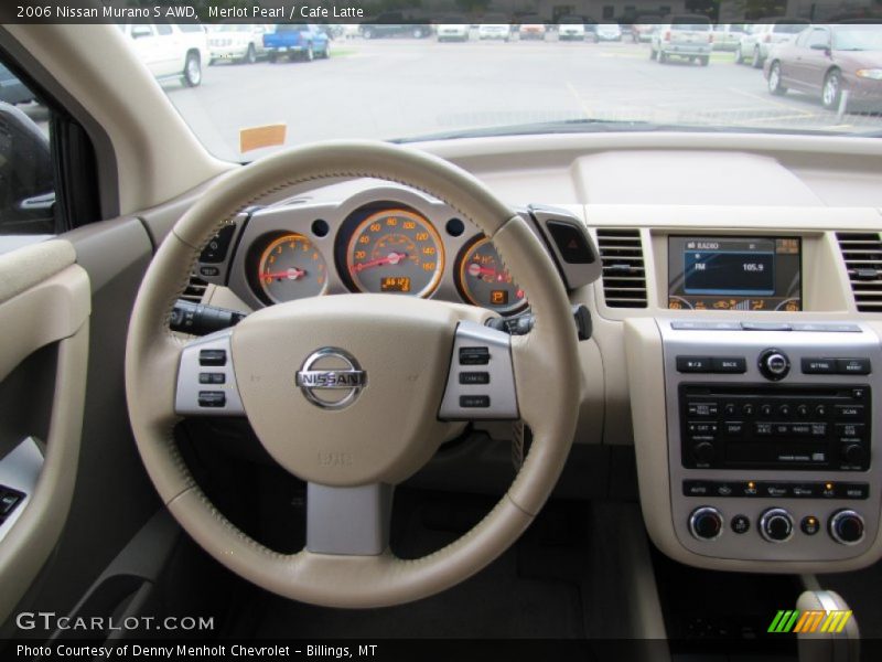 Merlot Pearl / Cafe Latte 2006 Nissan Murano S AWD