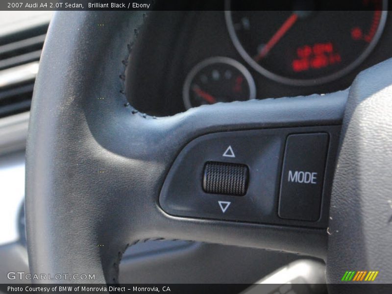 Brilliant Black / Ebony 2007 Audi A4 2.0T Sedan