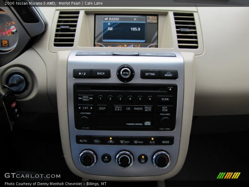 Merlot Pearl / Cafe Latte 2006 Nissan Murano S AWD