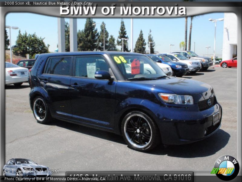 Nautical Blue Metallic / Dark Gray 2008 Scion xB
