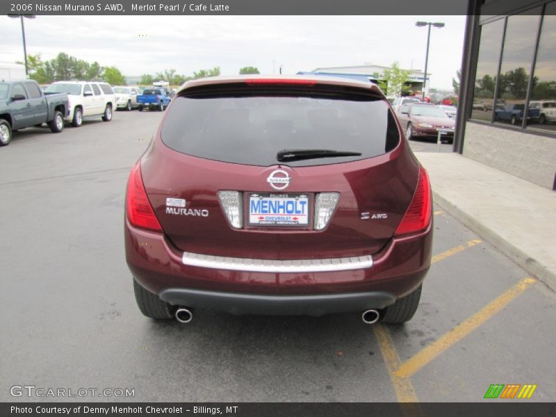 Merlot Pearl / Cafe Latte 2006 Nissan Murano S AWD
