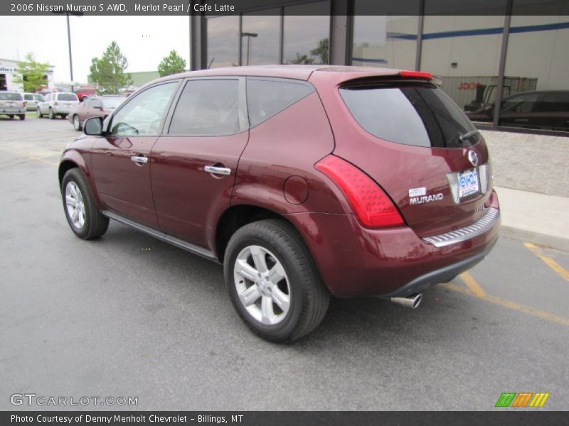 Merlot Pearl / Cafe Latte 2006 Nissan Murano S AWD