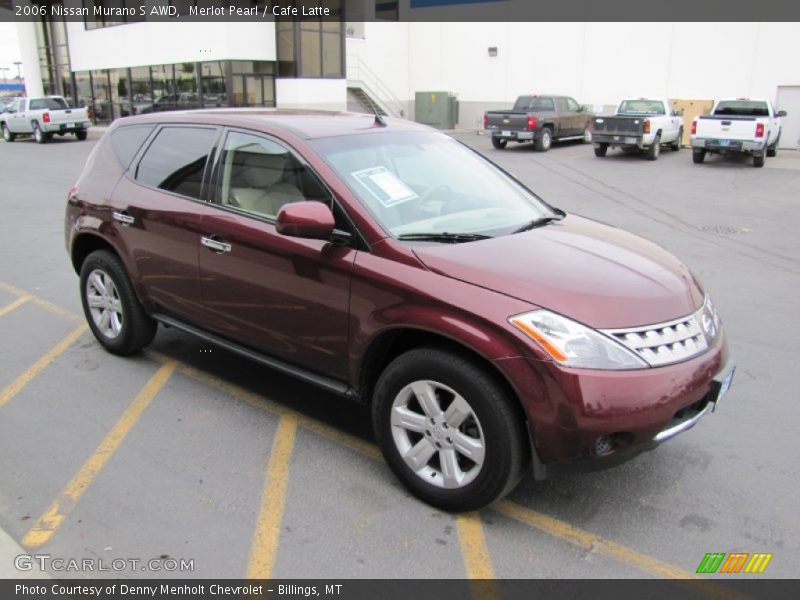 Merlot Pearl / Cafe Latte 2006 Nissan Murano S AWD